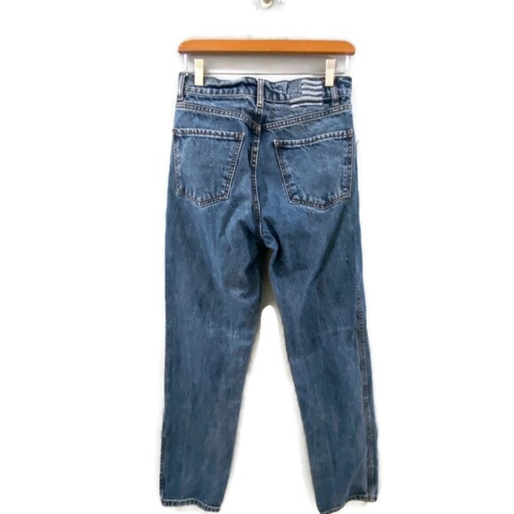 REVICE Button Fly Rigid Denim Straight Leg Jean 27 - Picture 2 of 8